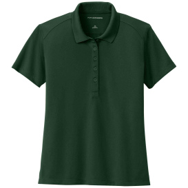 Port Authority LK240 Ladies Wearever Performance Pique Polo - Deep Forest Green