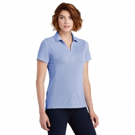 Port Authority Lk582 Ladies Poly Oxford Pique Polo - True Royal 