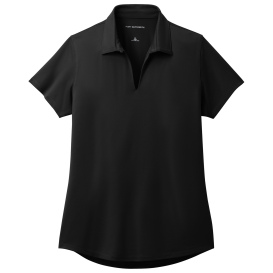 Port Authority LK683 Ladies City Stretch Polo - Black