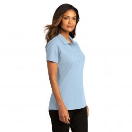 Port Authority LK810 Ladies SuperPro React Polo - Cloud Blue