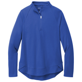 Port Authority LK870 Ladies C-Free Cypress 1/4-Zip - True Royal