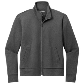 Port Authority LK881 Ladies C-FREE Double Knit Full-Zip - Grey Steel Heather