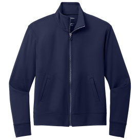 Port Authority LK881 Ladies C-FREE Double Knit Full-Zip - True Navy