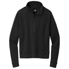 New Era LNEA541 Ladies STS 1/2-Zip - Black