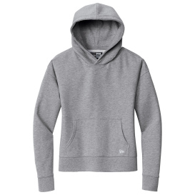 New Era LNEA550 Ladies Comeback Fleece Pullover Hoodie - Athletic Heather
