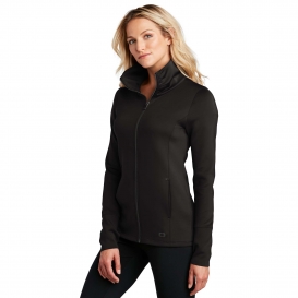 OGIO Endurance LOE703 Ladies Modern Performance Full-Zip - Blacktop