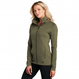 OGIO Endurance LOE703 Ladies Modern Performance Full-Zip - Deep Olive