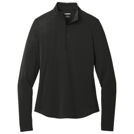 OGIO LOG153 Ladies Motion 1/4-Zip - Blacktop