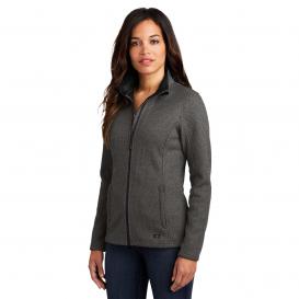OGIO LOG727 Ladies Grit Fleece Jacket - Diesel Grey Heather