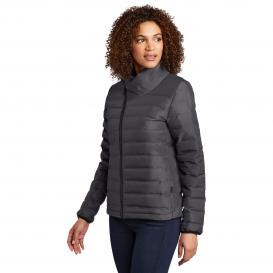 OGIO LOG753 Ladies Street Puffy Full-Zip Jacket - Tarmac Grey