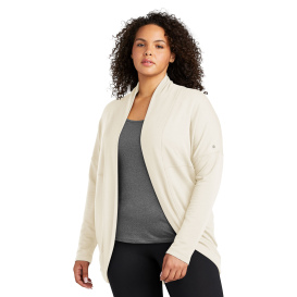 OGIO LOG811 Ladies Luuma Cocoon Fleece - Ivory Snow