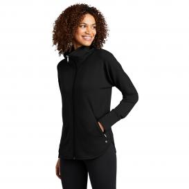 OGIO LOG812 Ladies Luuma Full-Zip Fleece - Blacktop