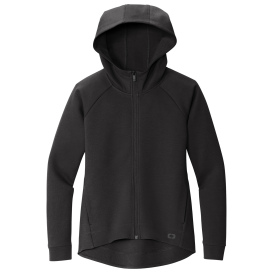 OGIO LOG850 Ladies Bolt Full Zip Hoodie - Blacktop