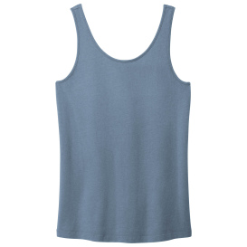 Port & Company LPC099TT Ladies Beach Wash Garment-Dyed Tank - Faded Denim