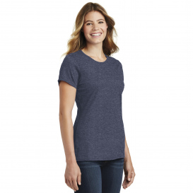 Port & Company LPC450 Ladies Fan Favorite Tee - Heather Navy