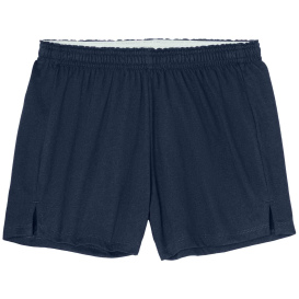 Sport-Tek LST311 Ladies Jersey Knit Squad Shorts - True Navy