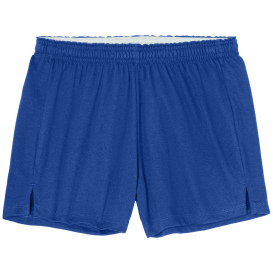 Sport-Tek LST311 Ladies Jersey Knit Squad Shorts - True Royal