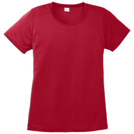 Sport-Tek LST350 Ladies Competitor Tee - Deep Red