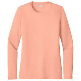 Sport-Tek LST420LS Ladies Posi-UV Pro Long Sleeve - Soft Coral