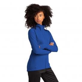 Sport-Tek LST560 Ladies Sport-Wick Flex Fleece Full-Zip - True Royal