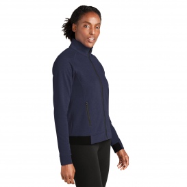 Sport-Tek LST570 Ladies Strive PosiCharge Full-Zip - True Navy