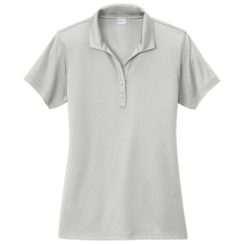 Sport-Tek LST725 Ladies PosiCharge Re-Compete Polo - Silver