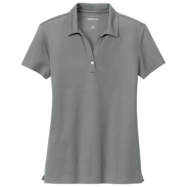 Sport-Tek LST740 Ladies Micropique Polo - Grey Concrete