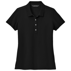 Mercer+Mettle MM1005 Women's Stretch Pique Polo - Deep Black