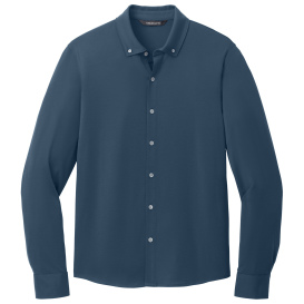 Mercer+Mettle MM1018 Long Sleeve Stretch Woven Shirt - Insignia Blue