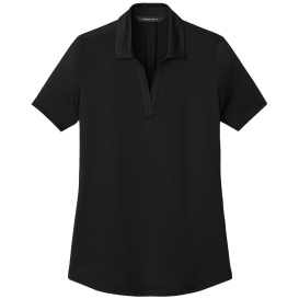 Mercer+Mettle MM1021 Ladies Recharge Jersey Polo - Deep Black
