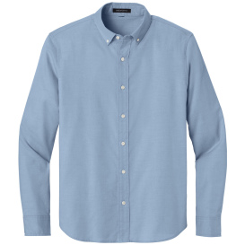 Mercer+Mettle MM2002 Long Sleeve Modern Oxford Shirt - Cobalt
