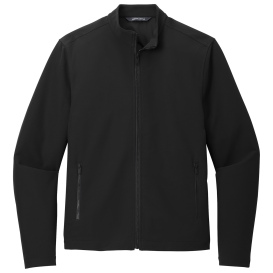 Mercer+Mettle MM7102 Stretch Soft Shell Jacket - Deep black