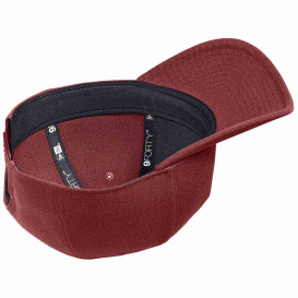 New Era NE211 A-Frame Snapback Cap - Scarlet
