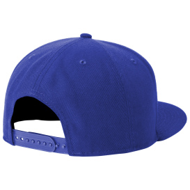 New Era NE4020 Standard Fit Flat Bill Snapback Cap - Royal