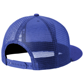 New Era NE4030 Standard Fit Snapback Trucker Cap - Royal/Royal