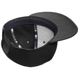 New Era NE409 Pivot Flat Bill Snapback Cap - Black