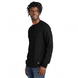 New Era NEA140 Thermal Long Sleeve - Black