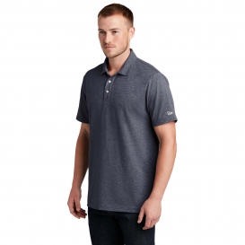 New Era NEA301 Slub Twist Polo - True Navy Twist
