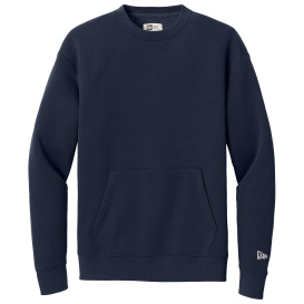 New Era NEA527 Heritage Fleece Pocket Crew - True Navy