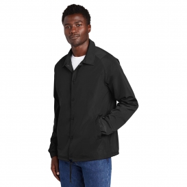 New Era NEA601 Coach\'s Jacket - Black