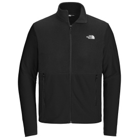 The North Face NF0A7V4J Glacier Full-Zip Fleece Jacket - TNF Black ...