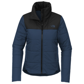 The North Face NF0A7V6K Ladies Chest Logo Everyday Insulated Jacket - Shady Blue