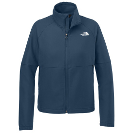 The North Face NF0A8C5C Ladies Barr Lake Soft Shell Jacket - Shady Blue Dark Heather