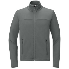 The North Face NF0A8ENK Aim Full-Zip Fleece Jacket - Smoked Pearl Gray