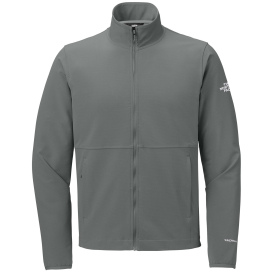 The North Face NF0A8ENN Edge Stretch Soft Shell Jacket - Smoked Pearl Gray