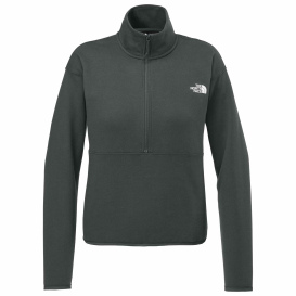 The North Face NF0A8C5H Ladies Double-Knit 1/2-Zip Fleece - Asphalt Grey