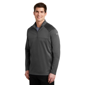 Nike NKAH6254 Therma-FIT 1/2-Zip Fleece - Anthracite/Anthracite