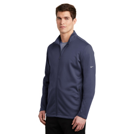 Nike NKAH6418 Therma-FIT Full-Zip Fleece - Midnight Navy