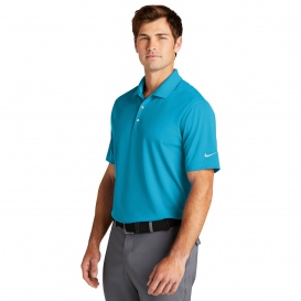Nike NKDC1963 Dri-FIT Micro Pique 2.0 Polo - Tidal Blue
