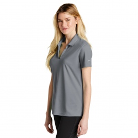 Nike NKDC1991 Ladies Dri-FIT Micro Pique 2.0 Polo - Cool Grey
